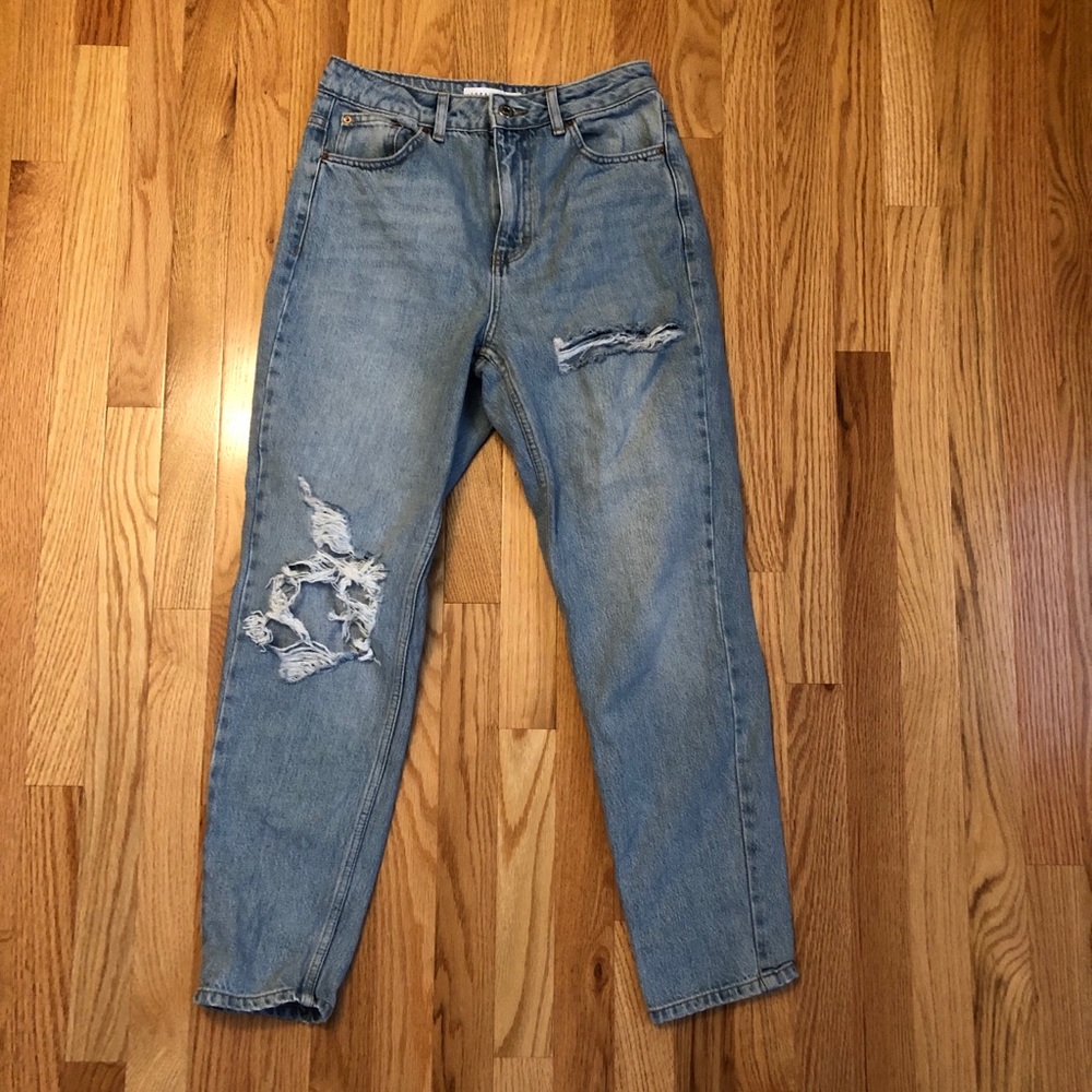Top Shop Denim Mom Jeans